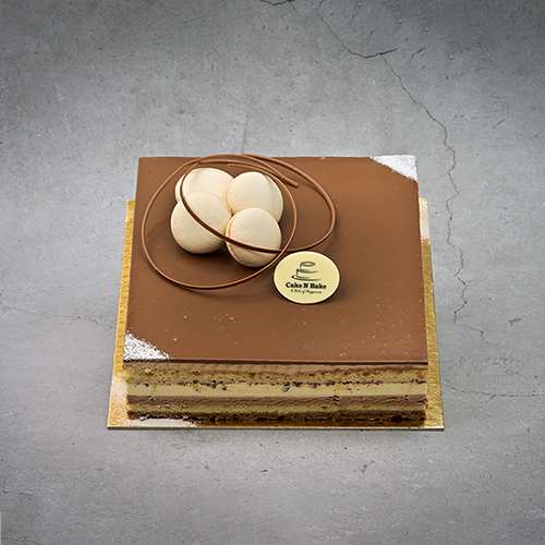 Triple Chocolate Mousse cake 1 kg  6 to 8 Portions