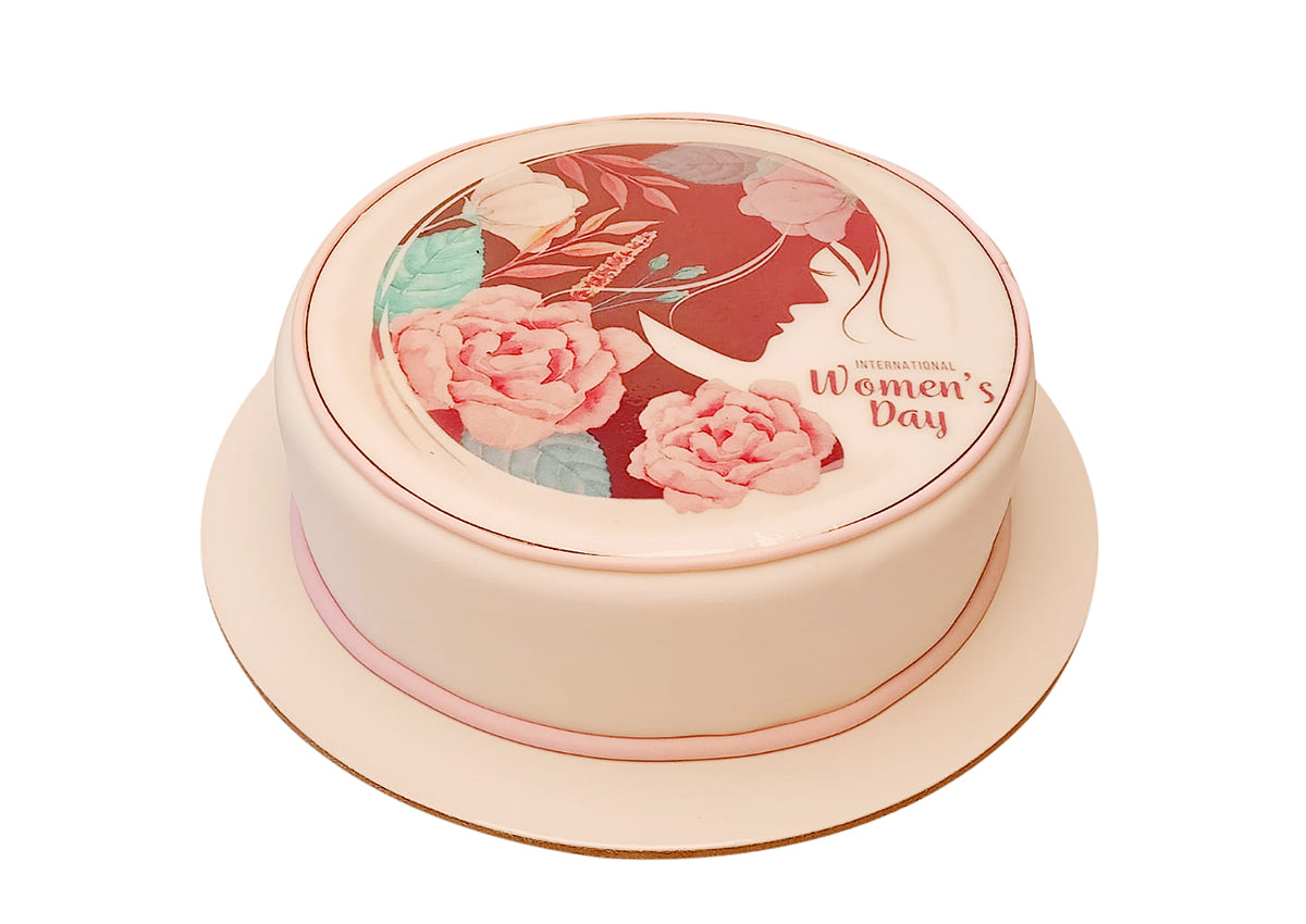 Women's Day Edible Picture Cake 02