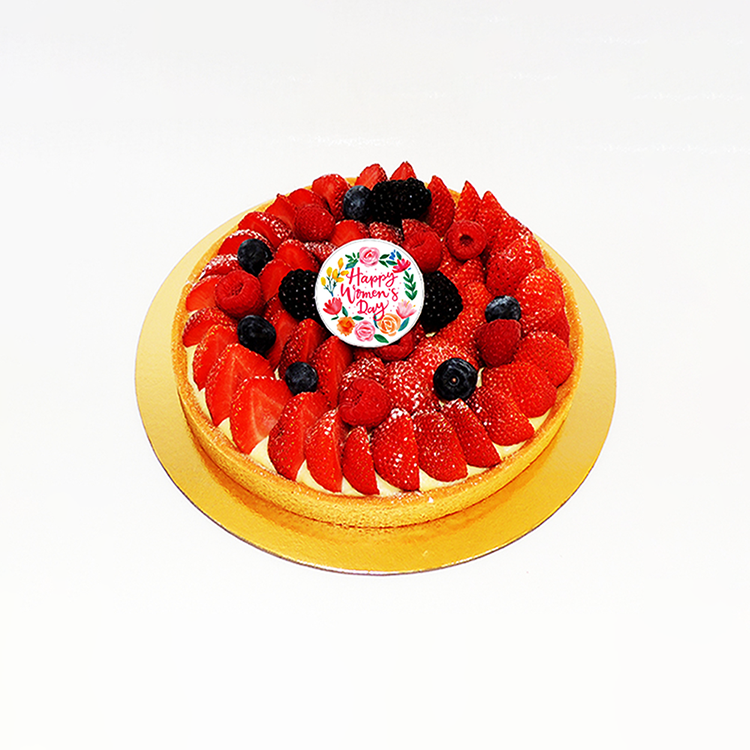 Fresh Strawberry Tart Cake 1kg