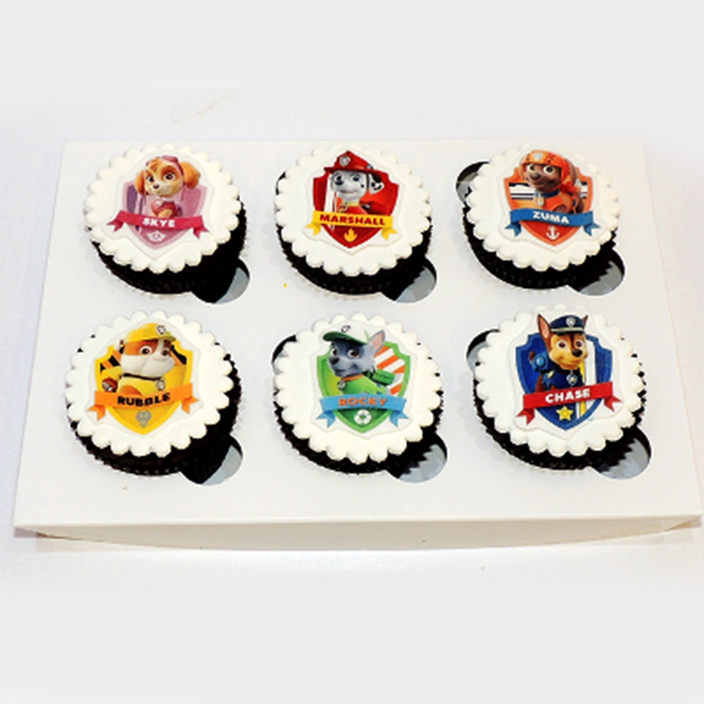 Paw Patrol Themed Cupcakes