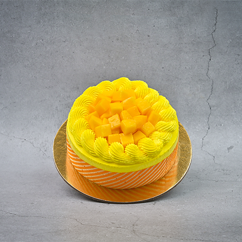 Fresh Mango Cake 500gm 4 Portions