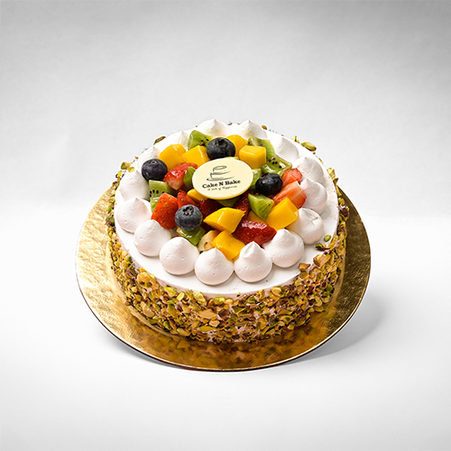 Fresh Mix Fruits Cake 500gm 4 Portions