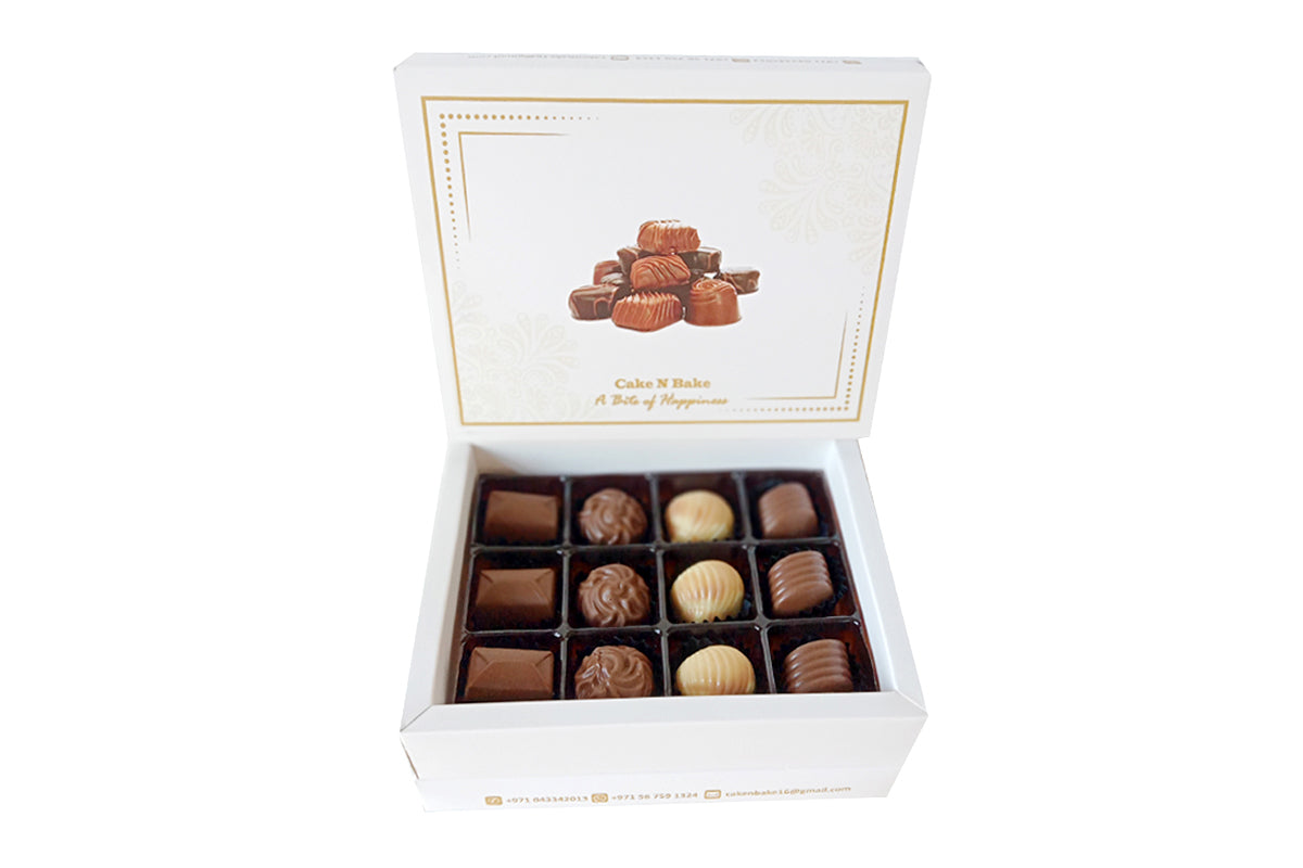 Belgian Chocolate Box  (12 Pcs)