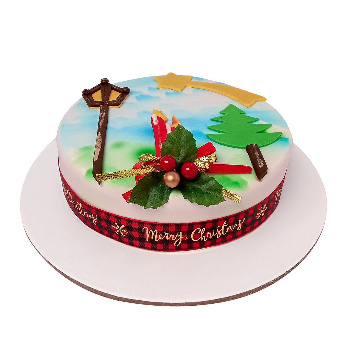 Blue Christmas Bliss Plum Cake 1kg