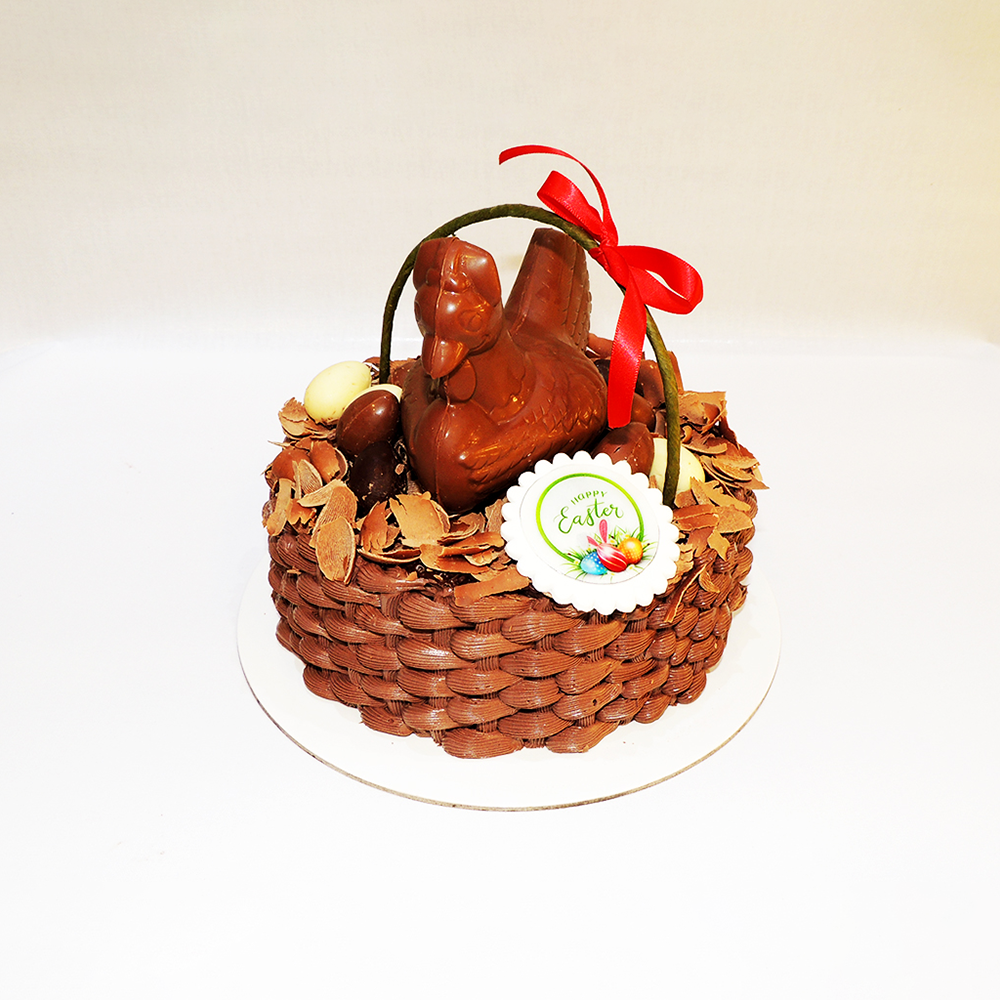 Easter Egg Basket Cake