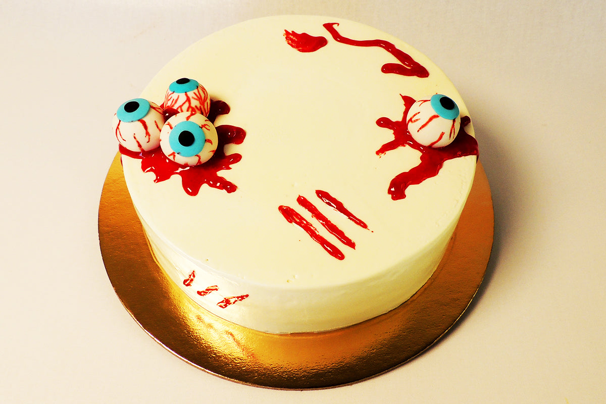 Halloween Chocolate Truffle Bloody Eye Ball Theme Cake 1kg