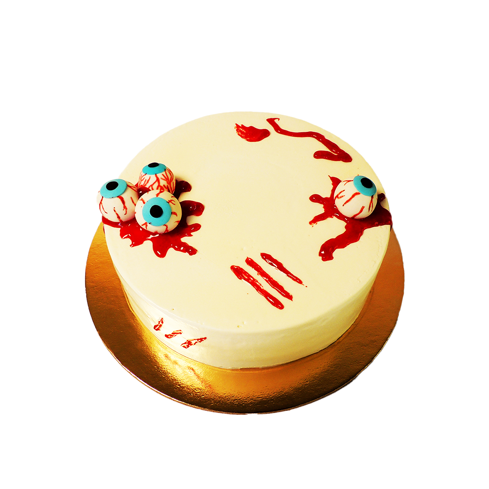 Halloween Chocolate Theme bloodies eyes cake 1kg