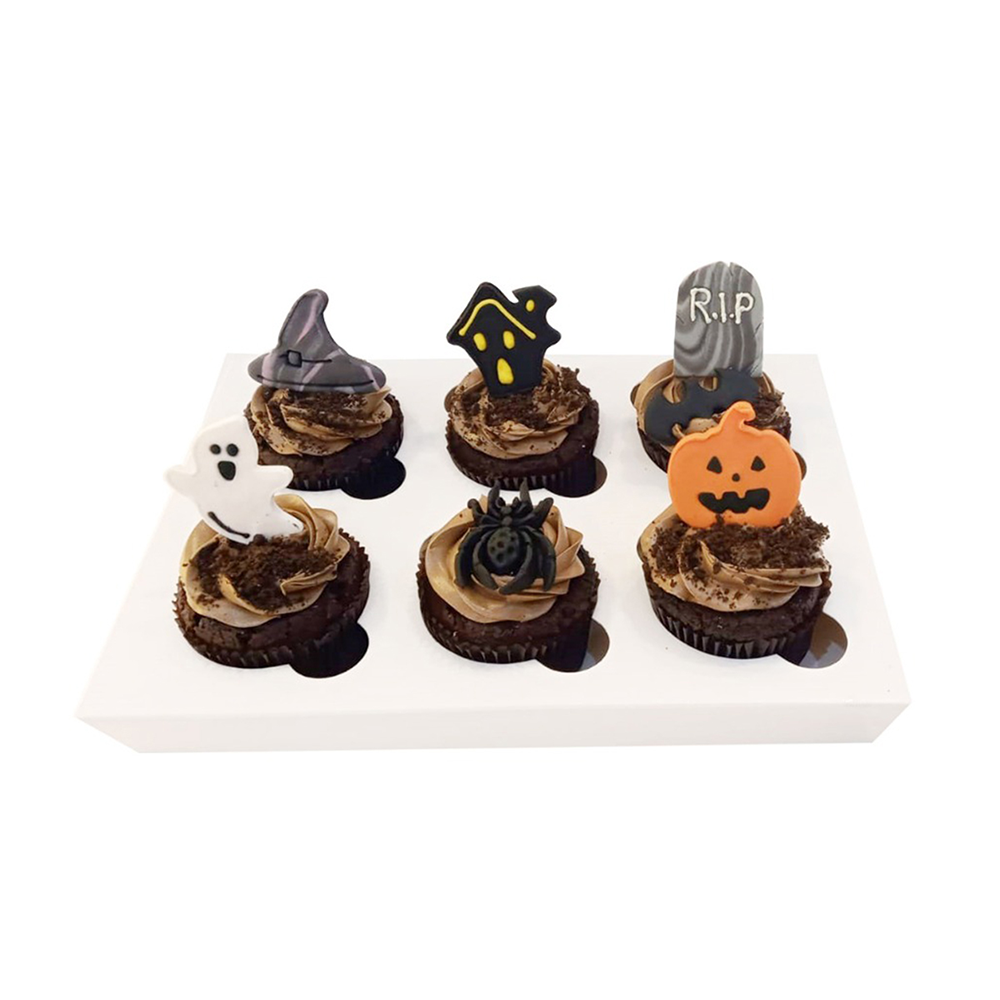 Halloween Customized Cup cake 002 pack of 6pcs