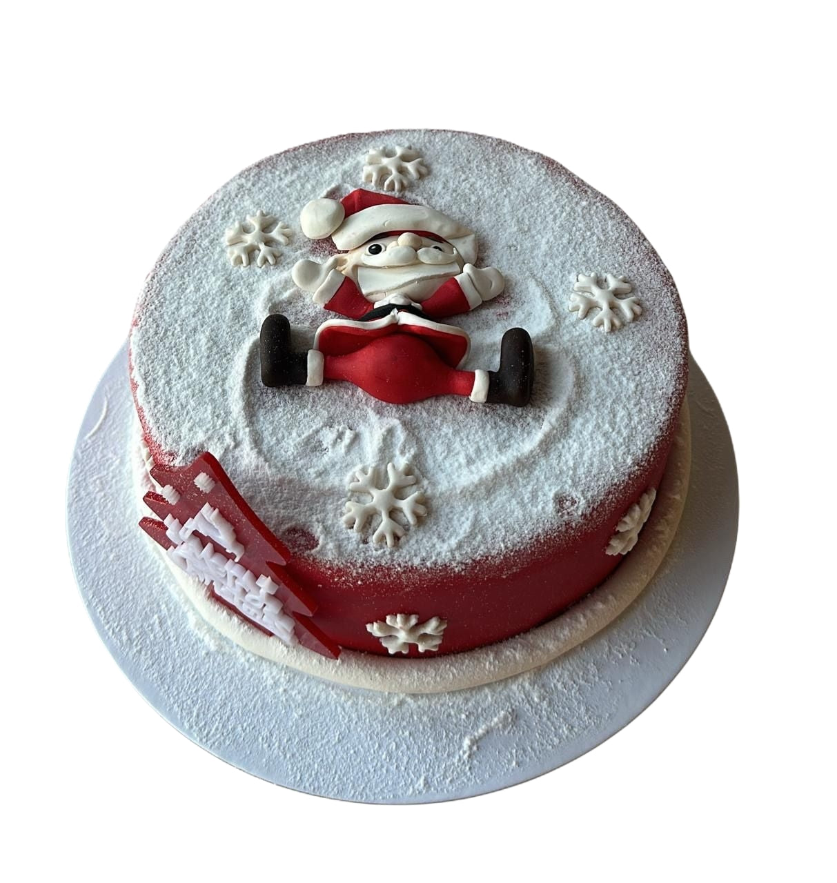 Santa’s Snow Angel Cake - 1 kg