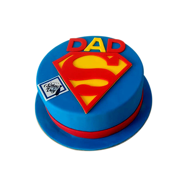 Super Dad Theme Cake