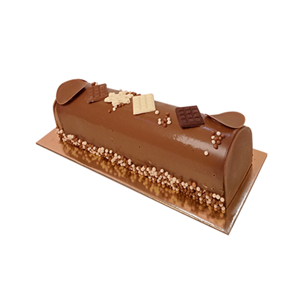 Premium Triple Chocolate Yule log
