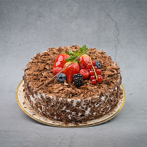 Eggless Black Forest Sponge  cake 1 kg