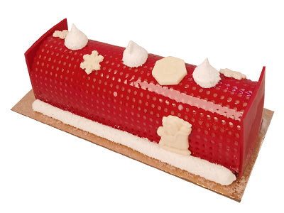 Premium Red Velvet Yule Log